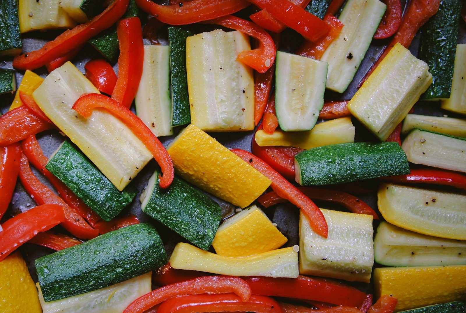 Grilled colorful vegetables at Teppanyaki Time in Blairsville, GA